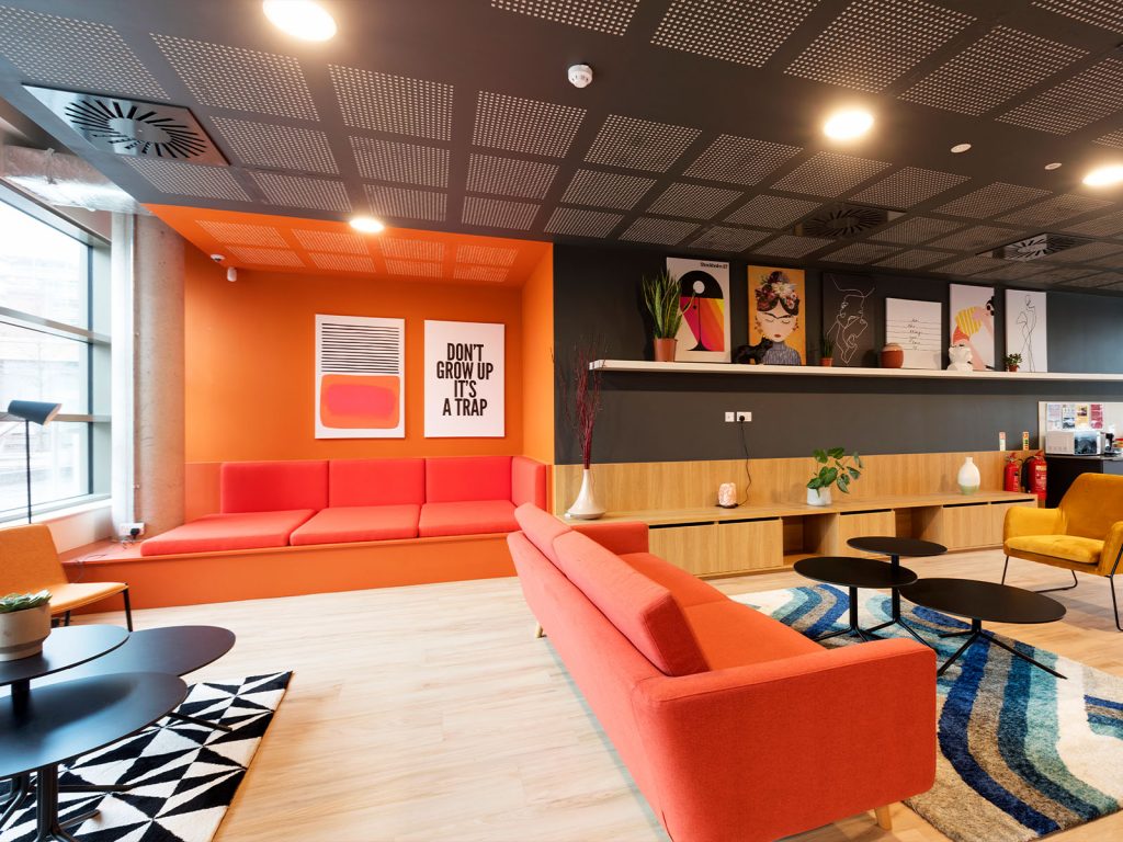 residential halls-common area
