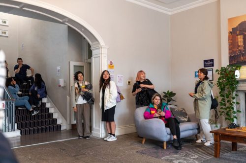 School's lobby
