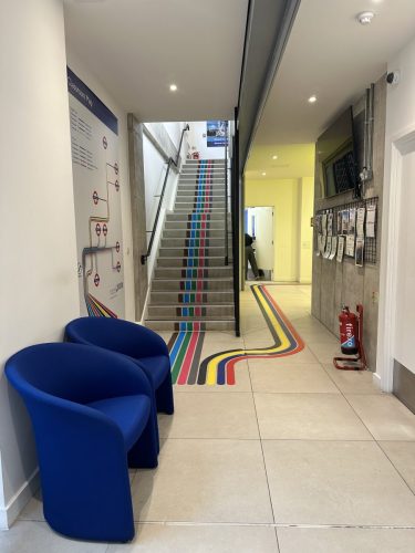 school corridor